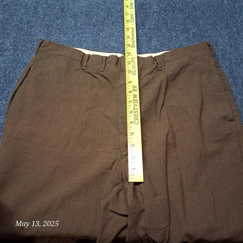 VTG Hampton Heath‎ Super Crease Surably Pressed Slacks Sz 34x30
